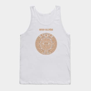 Ancient Mayan Calendar Symbol Tank Top